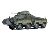 JHSHENGSHI Modèle de réservoir en Plastique Militaire 1/72, Allemagne de la Seconde Guerre Mondiale Véhicule blindé à Huit Roues SD.Kfz.231 23." Modèle Fini de réservoir, Objets de Collection