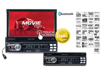 Caliber 7" LCD/DAB+/FM/USB/SD/BT 1-DIN DAB Flip-out mediaspiller