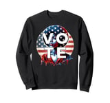 When We Fight We Win Election African American Woman Vote Sweatshirt