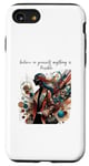 Coque pour iPhone SE (2020) / 7 / 8 Designer fort et drôle pour femme Think Outside The Box.Women's