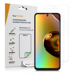 Set of 3 Mobile Cell Phone Screen Protectors for Motorola Moto G62 5G