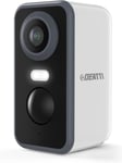 2K Camera Surveillance Wifi Exterieure Sans Fil Batterie, Ip Camera Wifi Intérieure, Ai Pir Detection Mouvement, Vision Nocturne Couleur, Audio Bidirectionnel, Sd/Cloud/Ip66[CAM09282]