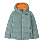 Patagonia Kids Hi-Loft Down Sweater Hoody Thermal Blue 7-8 år