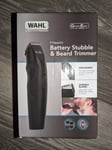 Wahl 5606-917 GroomEase Rechargeable Stubble & Beard Battery Trimmer - Brand New