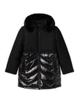 NAME IT NKFMAROL Jacket Long Veste Courte, Black, 116 Fille