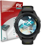 atFoliX 3x Protective Film for Garmin Forerunner 265S 42 mm clear&flexible