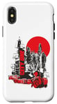 Coque pour iPhone X/XS Judge Dredd Mega City One Noir et Rouge 2000 AD