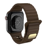 Apple Watch Ultra/Ultra 2 49mm etc Klockarmband i Silikon - Brun