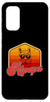 Coque pour Galaxy S20 Rétro vintage ALPAPA Alpaca Fan Llama Fan Lover Fête des