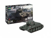 Plastic Model T-34 Tank World Of Tanks