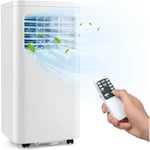 Goplus - Climatiseur mobile Silencieux 9000BTU 4 en 1 Blanc Classe a