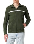 BOSS Men's Authentic Jacket Z Loungewear, Dark Green306, XL