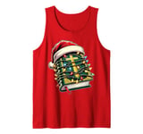 Holy Bible Christian Religious Christmas Hat Xmas Tank Top