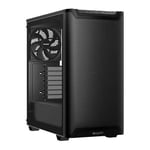 be quiet! Pure Base 501, Airflow Black, Mid Tower Chassis, 2x 140mm Pure Wings 3