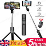 360° Telescopic Selfie Stick Bluetooth Monopod Phone Holder For Android iPhone