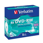Verbatim DataLifePlus DVD-RW x 5 4.7 Go