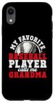 Coque pour iPhone XR Matching Family Photo Baseball Gift - Grandma Mother's Day