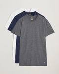 Polo Ralph Lauren 3-Pack Crew Neck T-Shirt Navy/Grey/White