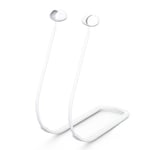 Silikonsnöre Neckband Samsung Galaxy Buds 2 - Vit