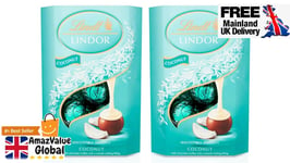 Lindt Lindor Coconut Chocolate Truffles 400g (2 x 200g) Lindor Chocolate Balls