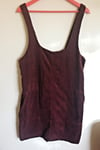 Don't Think Twice Brown Cord Pinafore Dress Sz 20 Curve Pockets Zip NWT