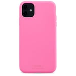 Holdit iPhone 11 Silicone Case, Bright Pink