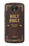 Holy Bible Cover King James Version Case Cover For Motorola Moto C