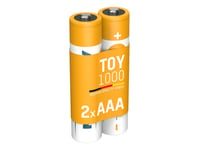 Ansmann 1311-0029 Uppladdningsbart Aaa-Batteri Nimh 800 Mah 1,2 V 2 St