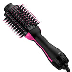 Sawop Hair Dryer Brush Blow Dry Brush in One, 4 in 1 One Step Hairdryer and Styler Volumizer Hot Air Brush with Negative Ion Anti-frizz Ceramic Titanium Barrel Hair Straightener Brush