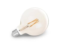 Wiz Wiz Smart Led Bulb White Clear G125 E27 Dimmable, 6.5W-60W Power