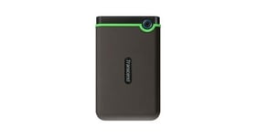 Transcend 2 to storejet 25m3s - 2,5 '' disque dur externe anti-choc (gris acier)