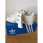 Baskets basses adidas  Baskets Adidas en cuir blanc pointure 36