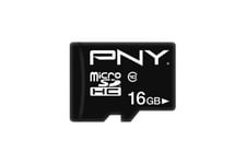 PNY Performance Plus - flash-minneskort - 16 GB - microSDHC