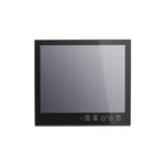 MOXA 19 inch fanless panel computer with Intel Celeron 1.4GHz CPU, NMEA 0183, SSD trays, AC&DC power, Projected capacitive touch screen, tape bonding