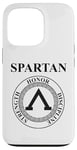 iPhone 13 Pro Spartan Shield Virtues of Sparta Classical Greece Case