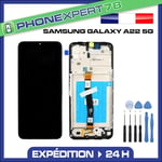 ECRAN LCD OLED VITRE TACTILE SUR CHÂSSIS SAMSUNG GALAXY A22 5G A226B + OUTILS