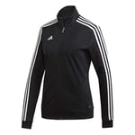 Adidas Women's TIRO19 TR JKTW Sport Jacket, Black/Black/White, 2XL