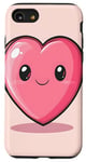 Coque pour iPhone SE (2020) / 7 / 8 Kawaii Coeur Cartoon Saint-Valentin