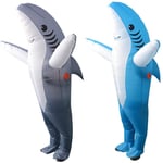 Fat Suit Carry Ride On Outfit Inflatable Toys Adult Shark Fancy Dress Costume