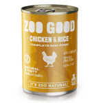 ZOO GOOD Dog Adult Low-Fat Chicken & Rice 400 g x 6 st