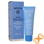 APIVITA Aqua Beelicious Confort Crème Visage pour Sec Peau 40 ML Fleurs et Miel