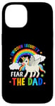 iPhone 14 Halloween Costume Men Unicorn Security Fear The Dad Rainbow Case