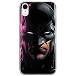 ERT GROUP Coque de téléphone Portable pour Iphone XR Original et sous Licence Officielle DC Motif Batman 070 Parfaitement adapté à la Forme du téléphone Portable, Coque en TPU