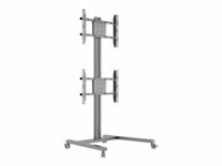 MULTIBRACKETS – M DISPLAY STAND 180 DUAL VERTICAL BLACK (7350105212215)