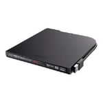 Buffalo Portable Blu-ray Drive BRUHD-PU3-BK Black UHD BD Compatible