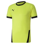Puma teamGOAL 23 Jersey T-Shirt Homme, Fluo Yellow Black, FR : M (Taille Fabricant : M)