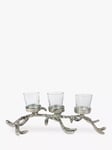 Culinary Concepts Metal Branch Tealight Holder, Silver