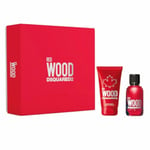 Women's Perfume Set Dsquared2 Red Wood [2 pcs]