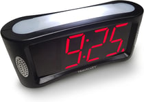 HOME  LED  Digital  Alarm  Clock -  Mains  Powered ,  No  Frills  Simple  Operat