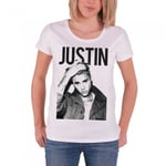 Justin Bieber Womens/Ladies Bold T-Shirt - S